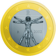 Moneta da 1 Euro - Retro